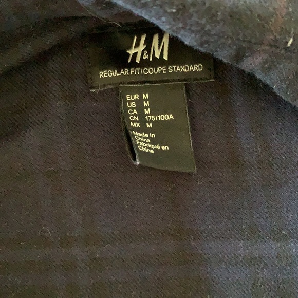 Men’s H&M regular fit flannel shirt - Picture 2 of 3